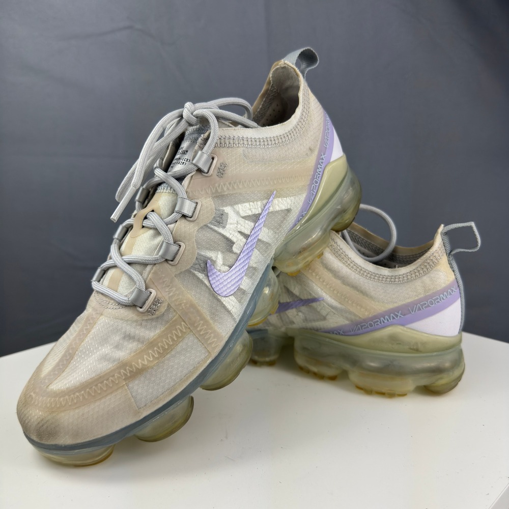 Nike Air Vapormax 2019 Womens 8.5 White Lavender Translucent BV6483-001
